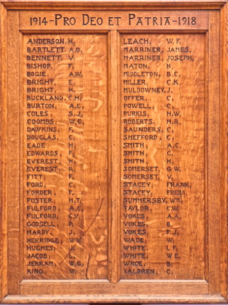 The St Thomas School Memorial 