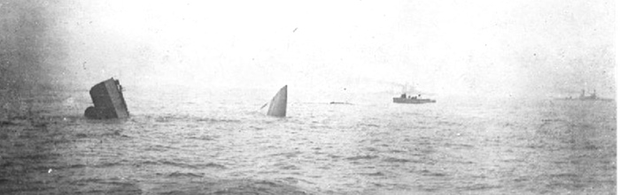 HMS Invincible sinking