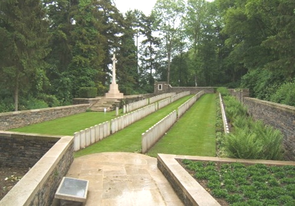Trefcon British Cemetery at Caulaincourt