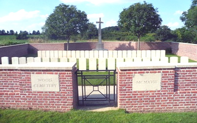 Wood Cemetery, Marcelcave, Somme, France