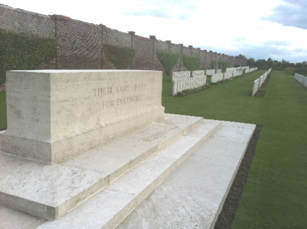 Busigny Communal Cemetery Extension, Nord, France