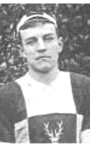 Clarence in his Eastbourne College rugby kit