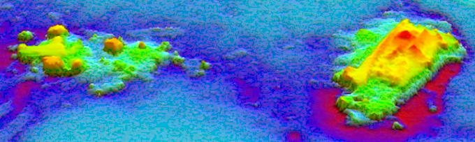 The wreck of HMS Queen Mary